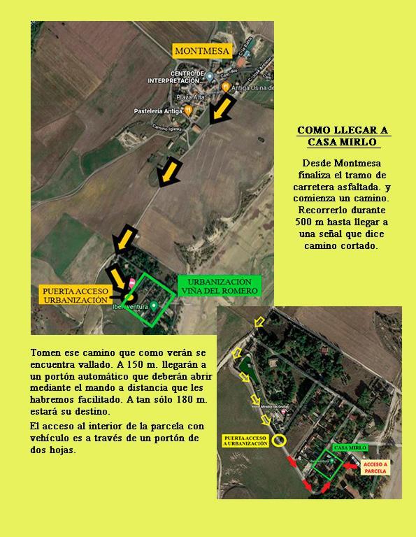 Casa Mirlo Villa Montmesa Luaran gambar